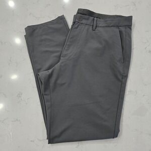 Bonobos Golf Pants Mens 35x30 Athletic Fit Grey Performance Stretch Trousers